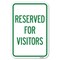 Signmission Reserved Parking Sign Reserved Parking f Heavy-Gauge Aluminum Sign, 12" x 18", A-1218-23041 A-1218-23041 - alternate 1